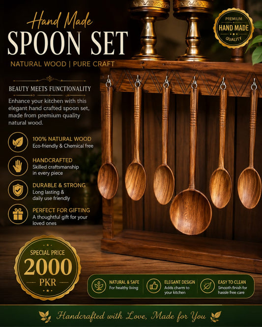 wooden spoon set